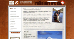 Desktop Screenshot of frodinflies.com